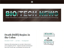 Tablet Screenshot of biotechnews.com